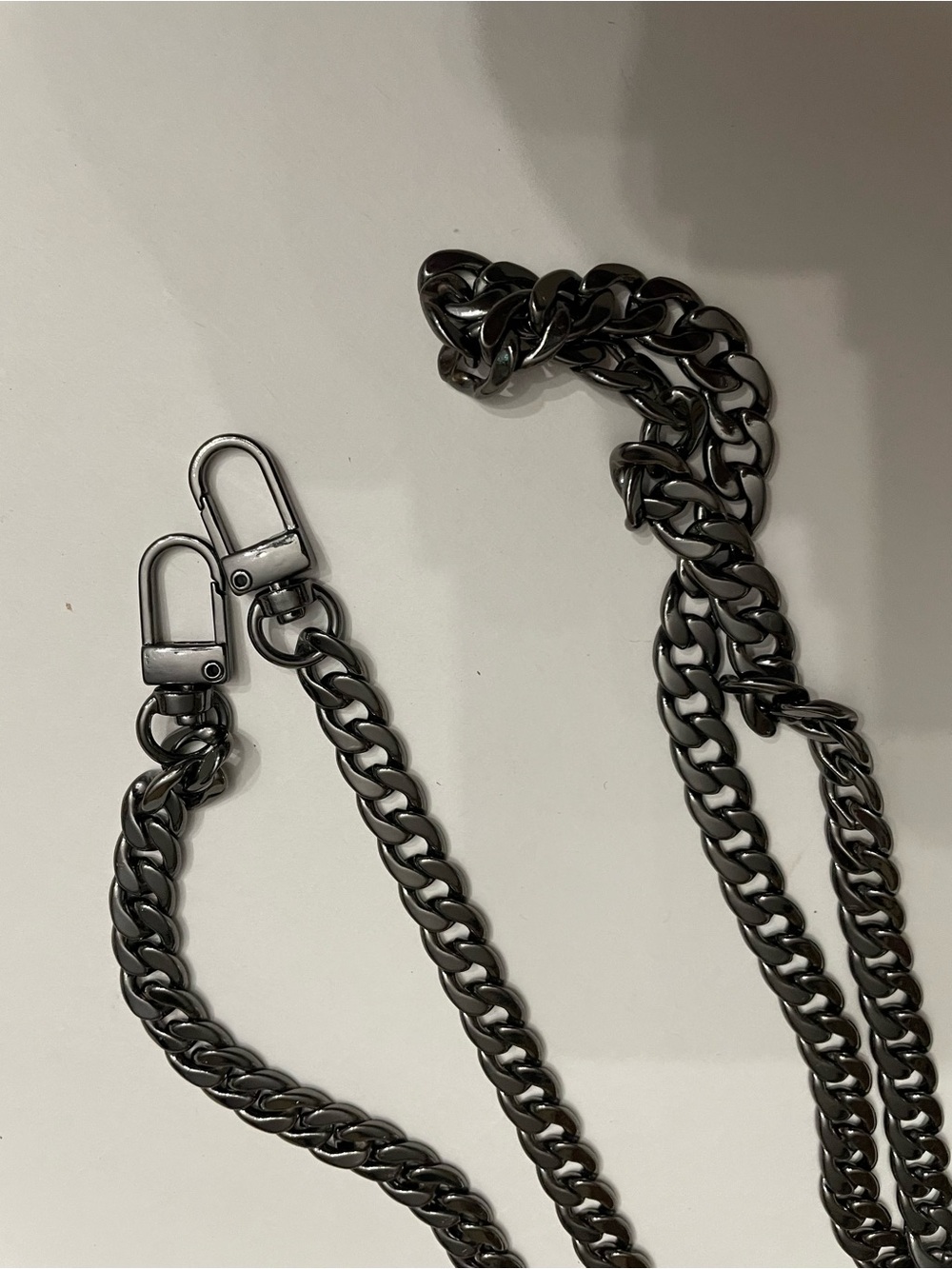 Gunmetal replacement Chain Strap - 47” nwot - Picture 2 of 2